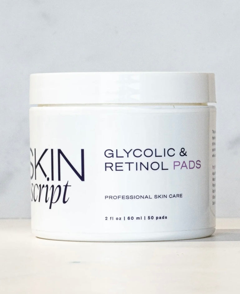Skin Script Glycolic and Retinol Pads