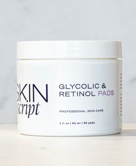 Skin Script Glycolic and Retinol Pads