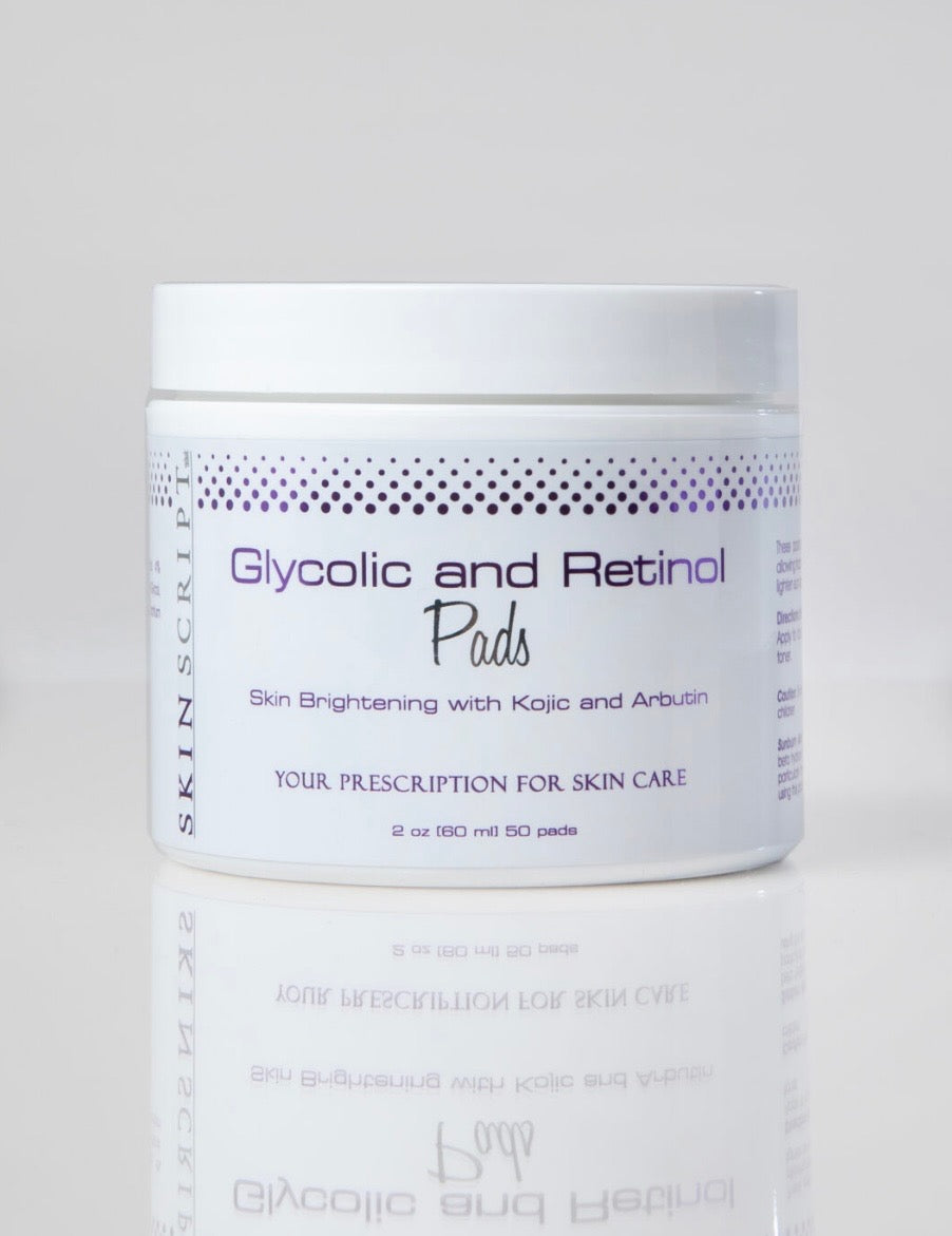 Skin Script Glycolic and Retinol Pads